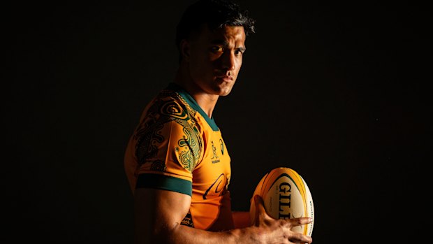 Joseph-Aukuso Suaalii on the eve of the Lions series.