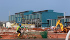 The Lynas downstream processing plant at Kuantan on Malaysia’s east coast. 