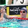 Cam McEvoy takes out the men’s 50m freestyle final at the Australian swimming trials on Wednesday evening.