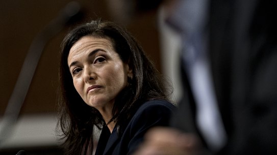 Sheryl Sandberg: Women are now asking for raises and promotions at the same rates as men – “they’re just not getting the same results”.