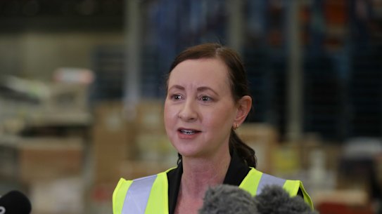 Queensland Health Minister Yvette D’Ath 