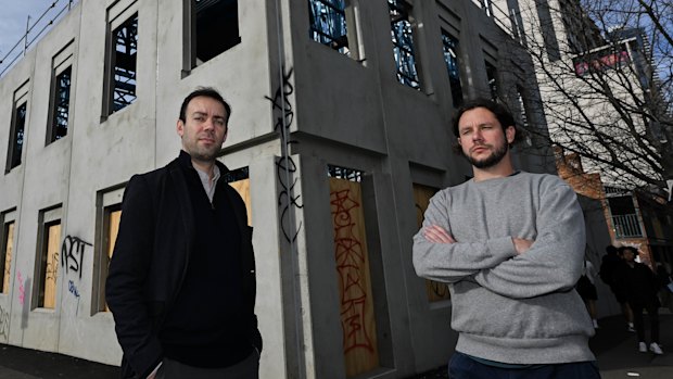 Brick-by-brick rebuild of bulldozed pub becomes a concrete ‘Temu Corkman’