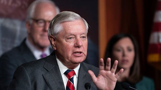 Republican Senator Lindsey Graham.