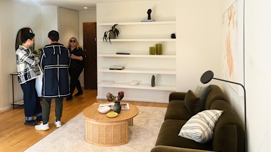 The beautifully finished home drew first home buyers and an upsizer within Newtown to auction.