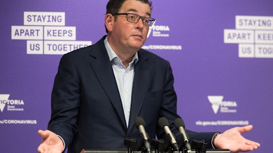 Premier Daniel Andrews on Thursday.