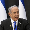 Israeli Prime Minister Benjamin Netanyahu.