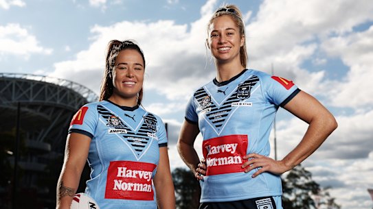 Strike weapon Isabelle Kelly and NSW captain Kezie Apps are chasing an Origin triumph.