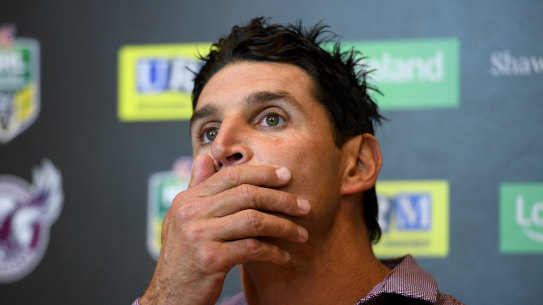 Trent Barrett has copped it for suggesting he deserves credit for Manly's turnaround.