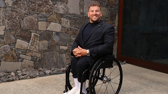 Dylan Alcott, the Australian of the Year. 