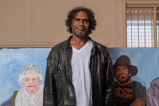 “That picture of Gina, that was just my way of seeing Australia’s richest person. That’s straight from the heart.”