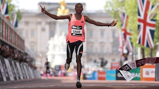 Sabastian Sawe of Team Kenya.