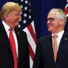 Former prime minister Malcolm Turnbull has called Donald Trump a "big bully".