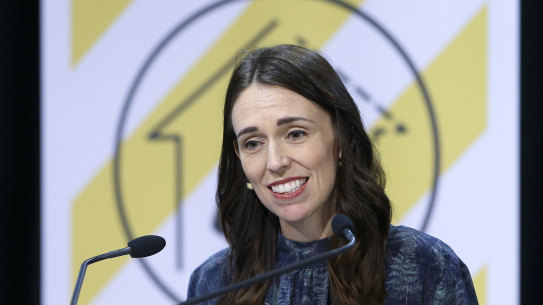 New Zealand Prime Minister Jacinda Ardern.