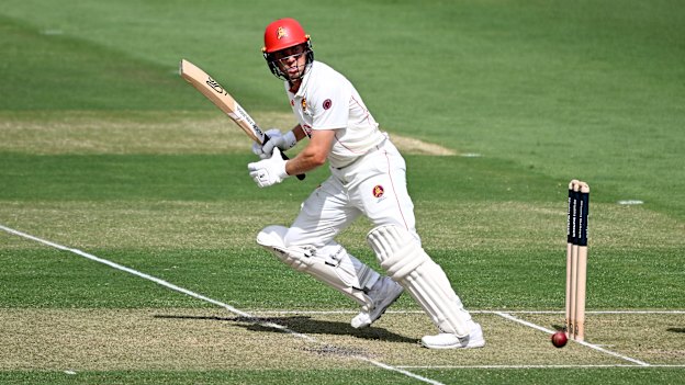 Nathan McSweeney has opened the Sheffield Shield season in fine form for South Australia and the case for him to be added to the Australian Test team is mounting.