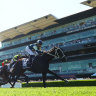 Tommy Berry and Saltcoats win at Randwick on December 14.