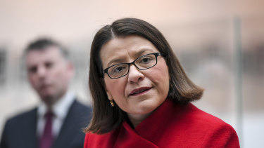 Victorian Health Minister Jenny Mikakos. 