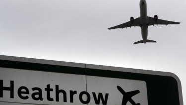 Counter-terrorism police are investigating after three suspicious packages were found in London, including one near near Heathrow Airport. 