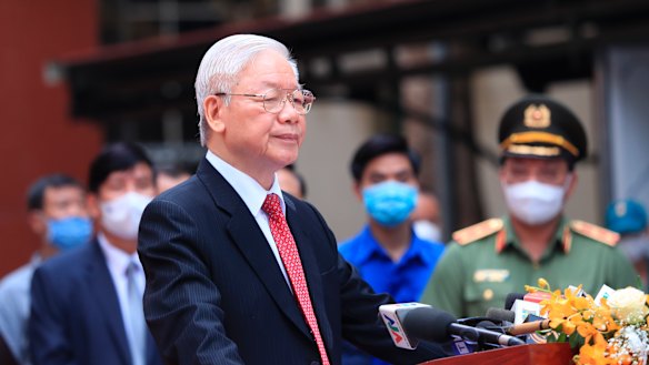 Vietnam Communist Party General Secretary Nguyen Phu Trong has led an anti-corruption crusade.