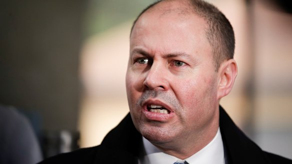 Treasurer Josh Frydenberg praised Winston Churchill for defeating Nazi Germany.