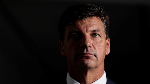 Federal Energy Minister Angus Taylor.