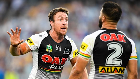 Star return: James Maloney has been in fine form for the Panthers.