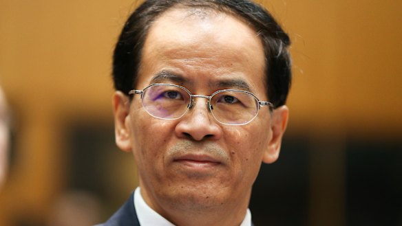 Chinese Ambassador to Australia, Cheng Jingye.