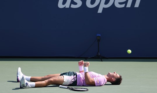 Kokkinakis upset Greek star Stefanos Tsitsipas at this year’s US Open.