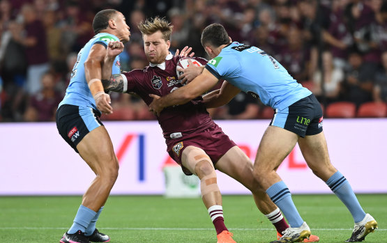 Wally Lewis Medal winner Cameron Munster had a night to remember for Queensland.