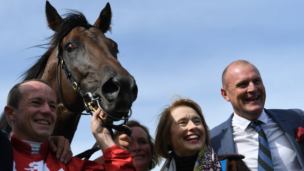 Gai Waterhouse's Runaway is a chance to run in the Melbourne Cup.