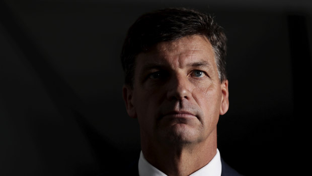 Federal Energy Minister Angus Taylor.