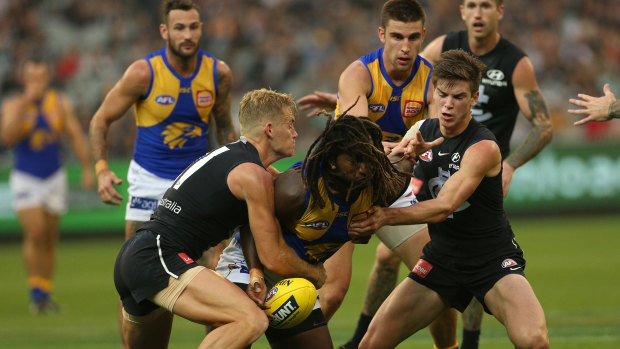 West Coast\'s only MCG engagement in 2018 was the tight win against Carlton.