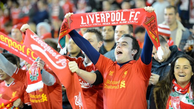 Liverpool fans turned out in force in 2013.