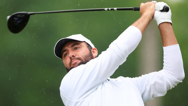 Scottie Scheffler remained calm to shoot a second round 66 after the incident.