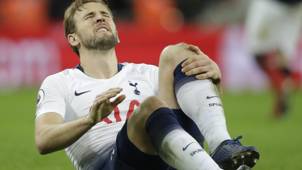 Big blow: England and Tottenham skipper Harry Kane will be sidelined until March.