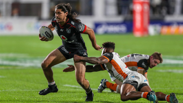 Looking solid: Tohu Harris has been one of the signings of the season. 