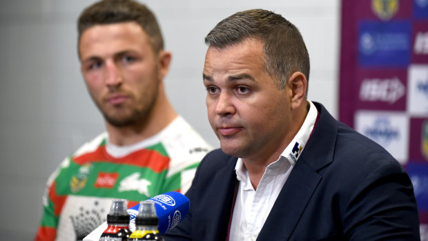 Lessons learned: Anthony Seibold didn't come out of the saga with his reputation enhanced.