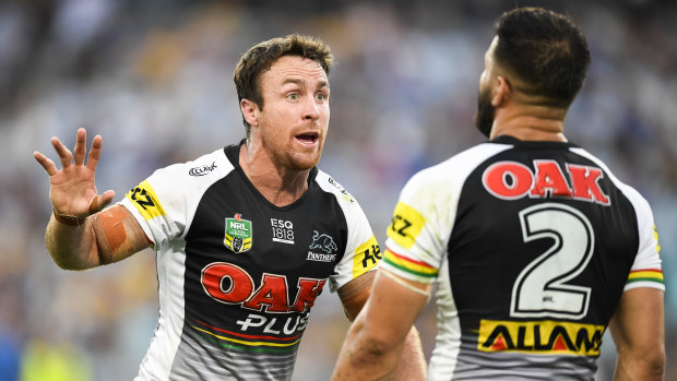 Star return: James Maloney has been in fine form for the Panthers.