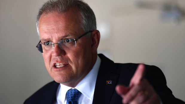 Scott Morrison has attacked Bill Shorten over his comments about retiring Coalition MPs.