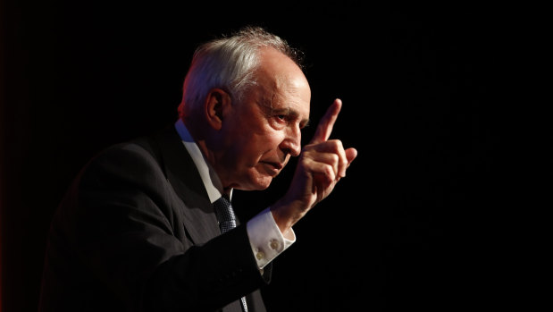 Former prime minister Paul Keating has been critical of the ABC for some time.