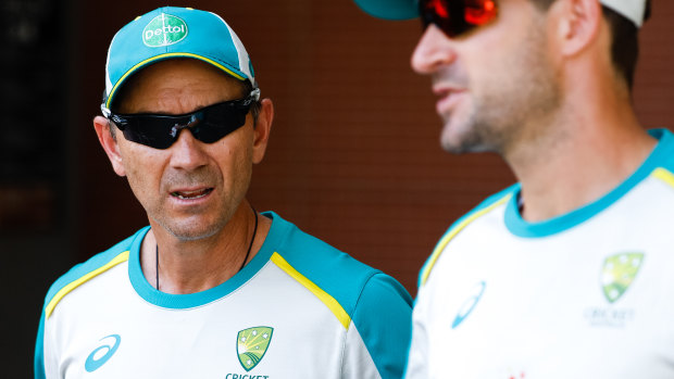 Justin Langer has been at the helm for just over three years.