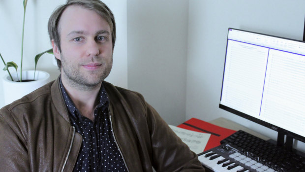 Composer Chris Healey.