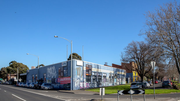 The old Clipsal site at 81-89 Queens Parade, North Fitzroy