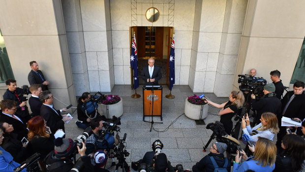 Prime Minister Scott Morrison calls the election on Thursday. 