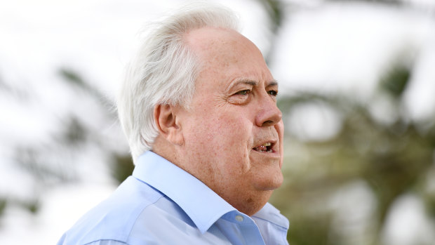 Clive Palmer has rubbished plans by the McGowan Government to cap election campaign spending.