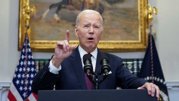 US President Joe Biden has urged colleges not to abandon diversity.