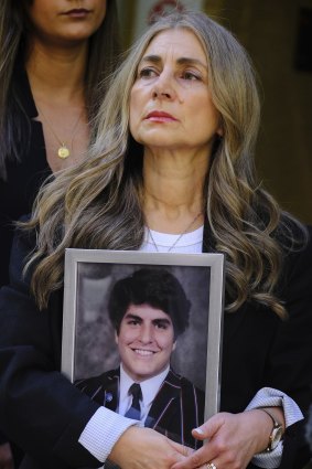 James’ mother, Venetia.