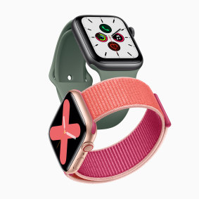 The new Apple Watch Series 5.