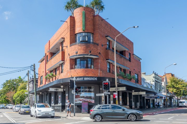 The Light Brigade Hotel stands at the highest point in Paddington.