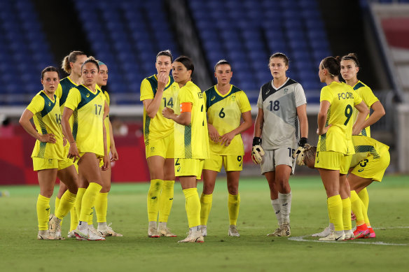 The Matildas have come up short against Sweden.