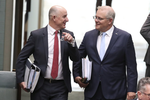 Former minister and Morrison’s close friend, Stuart Robert, said either Morrison’s chief of staff or the head of his department should have stopped him. 